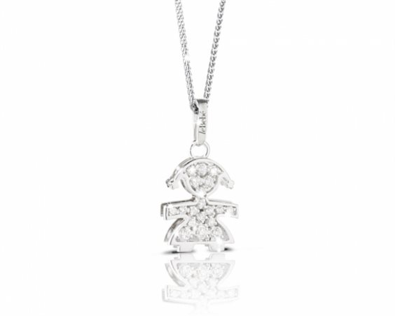 Collana Le Bebé Donna I Pavè in Oro Diamante 0.15 Ct LBB012 - LBB012